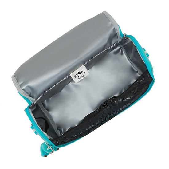 Sacs Kipling New Kichirou Lunch Bag Turquoise | FR 1062WN